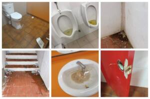 Imágenes del interior de la plaza de toros de Melilla