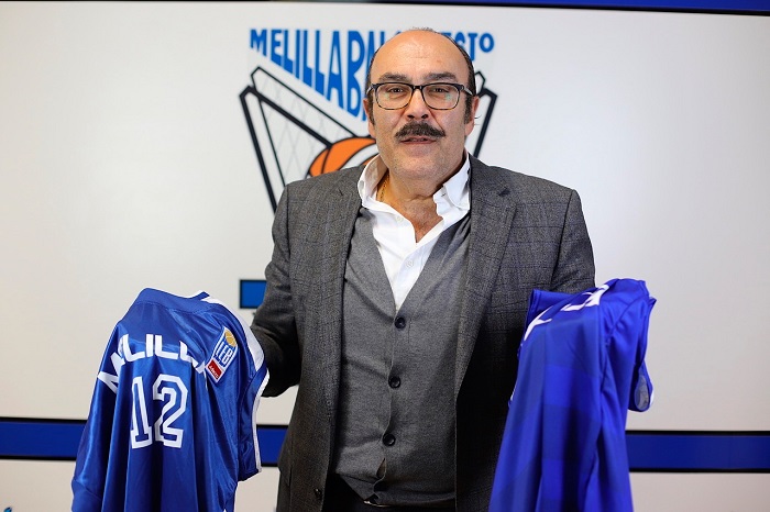 Jaime Auday, presidente del Club Melilla Baloncesto