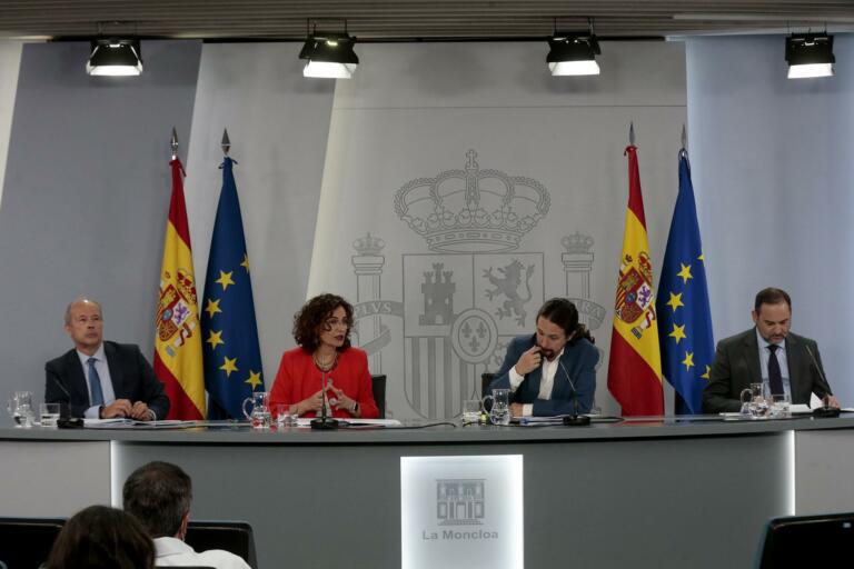 La portavoz del Gobierno de la Nación María Jesús Montero se refirió a estas cuestiones de Melilla tras finalizar el Consejo de Ministros del martes
