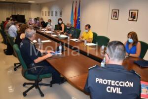 Reunión de la Junta Local de Seguridad celebrada ayer