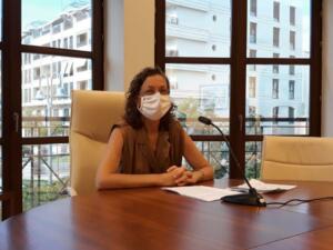 La secretaria general del PSOE y vicepresidenta primera del Ejecutivo melillense, Gloria Rojas