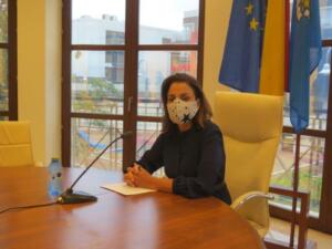 La consejera de Hacienda, Empleo y Comercio, Dunia Almansouri