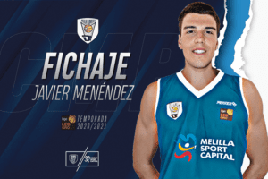 Javier Menéndez llega procedente del Circulo Gijón, de la LEB Plata