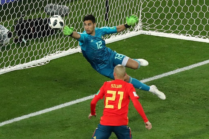El guardameta melillense jugó el pasado Mundial de Rusia con Marruecos y se enfrentó a España