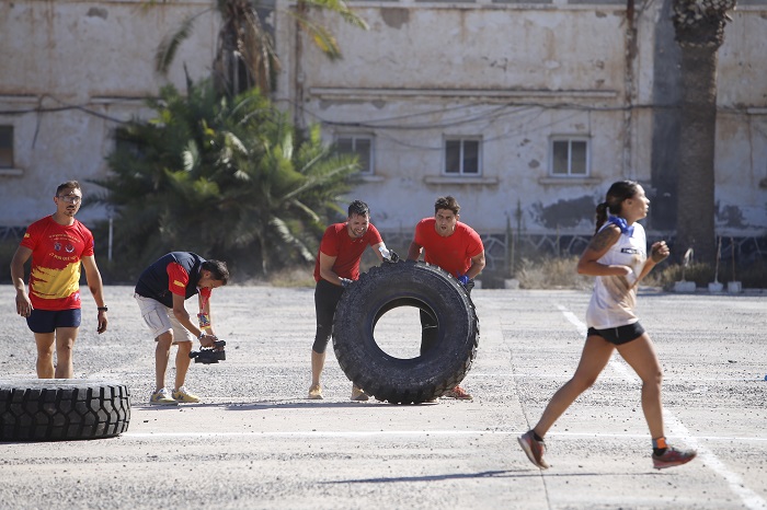 Imagen de la prueba de obstáculos de ‘Desafío Melilla’