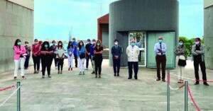 Una de las concentraciones realizadas en Melilla por jueces, fiscales y demás personal de Justicia