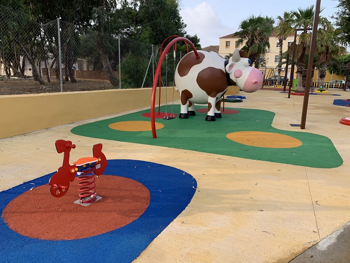 El parque incorpora nuevos elementos para el disfrute tanto de niños como de adultos