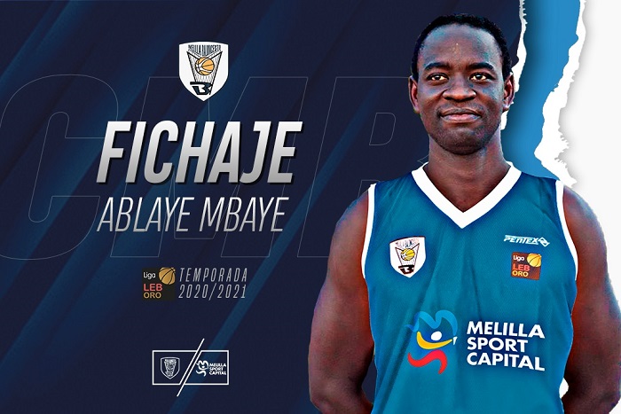 Papa Abddoulaye Mbaye, nuevo pívot del Club Melilla Baloncesto