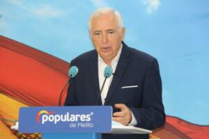 El presidente regional del PP, Juan José Imbroda