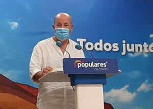 El vicepresidente segundo de la Asamblea de Melilla y diputado local del PP, Daniel Conesa
