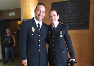 Andrés Castillo y Luisa, pareja y compañeros de trabajo