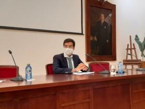 El consejero de Salud Pública, Mohamed Mohamed Mohand