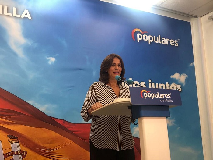 La diputada local del Partido Popular de Melilla, Fadela Mohatar