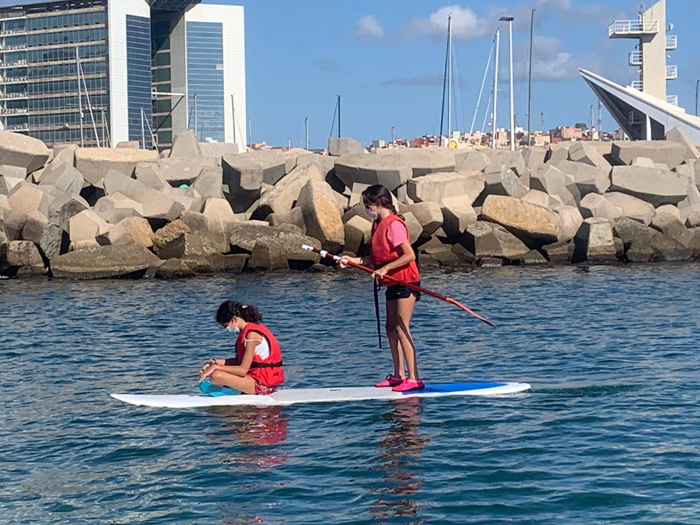 Paddle Surf, una de las opciones para los alumnos