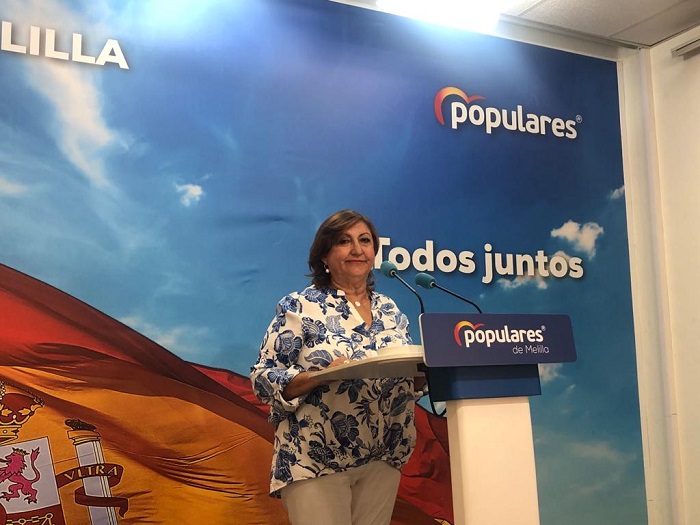 La diputada del PP, María del Mar Alfaya
