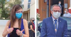 Sabrina Moh y Eduardo de Castro