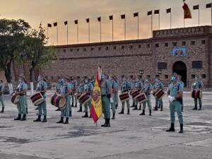 Debido a las medidas de prevención provocada por la pandemia del COVID-19, el acto se vio reducido a un arriado de Bandera, sin público ni invitados