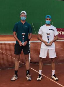 El francés Royer y el danés Hoger, campeones del cuadro de dobles
