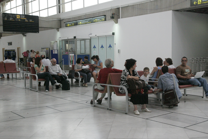 Terminal del aeropuerto de Melilla
