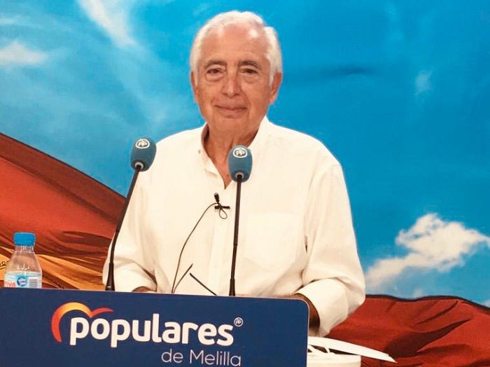 Juan José Imbroda, presidente regional del PP