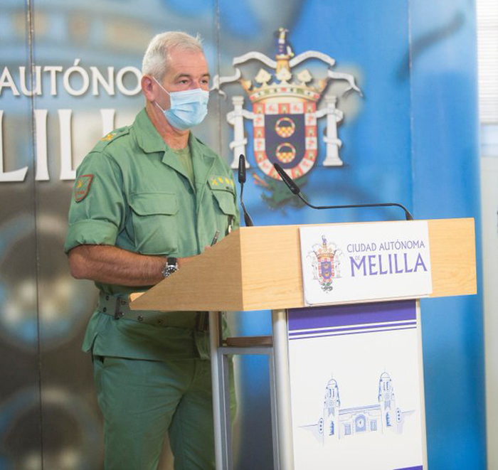 Fernando Melero, coronel jefe del Tercio Gran Capitán