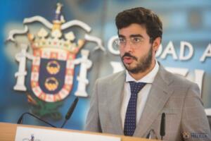 El consejero de Economía y Políticas Sociales, Mohamed Mohamed Mohand