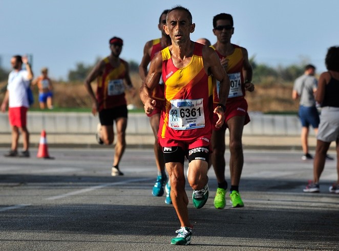 El atleta melillense participó, el pasado fin de semana en Andújar (Jaén), en la categoría M-55, sobre una distancia de 5.000 metros
