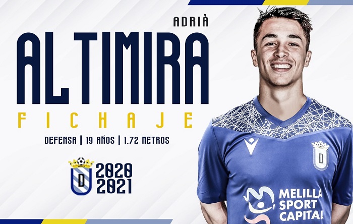 Adrià Altimira ha firmado por el Melilla por espacio de una temporada