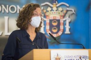 La vicepresidenta primera de la Ciudad, Gloria Rojas