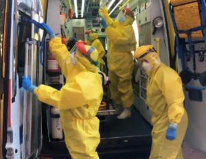 Un fragmento del vídeo difundido ayer