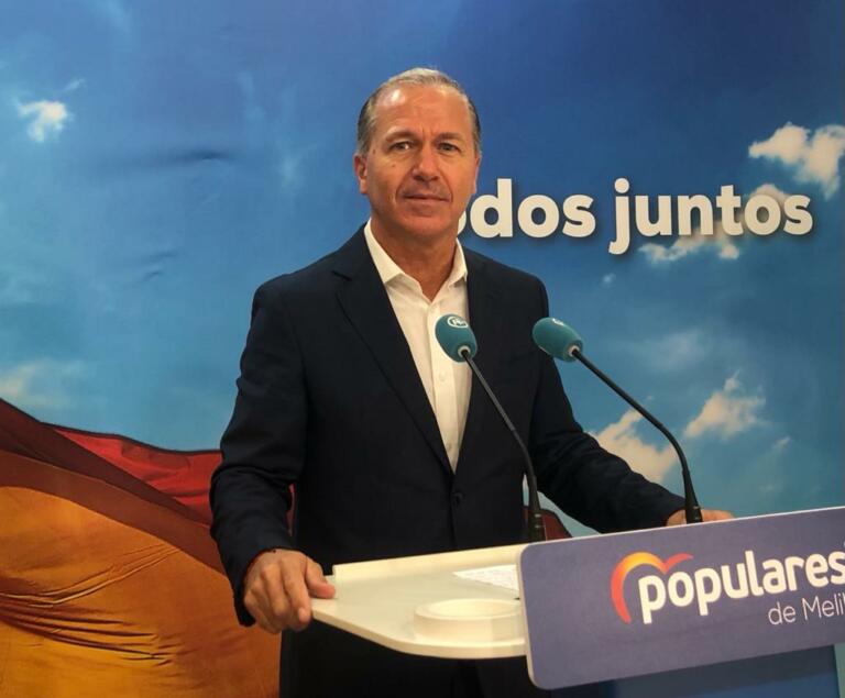 El secretario general del PP de Melilla, Miguel Marín
