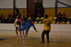 Yoel Moreno, jugador del Melilla Sport Capital Balonmano
