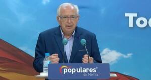 “La única obra nueva es la valla, 4 millones, y no es nuestra, porque es una valla para España”