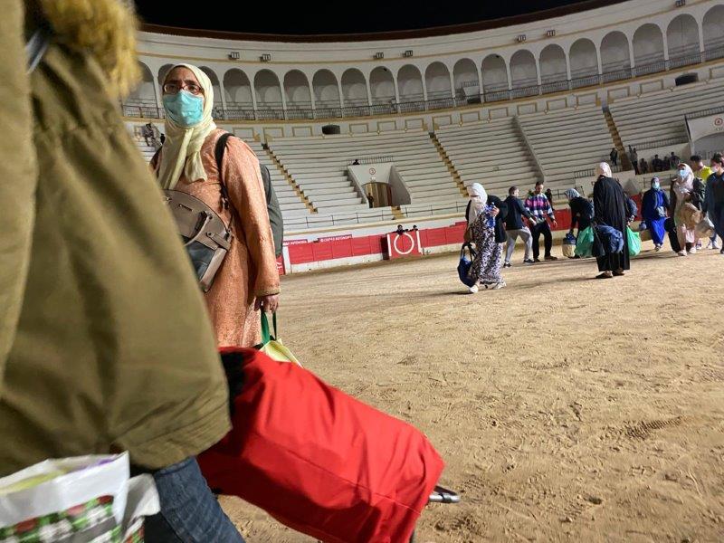 El objetivo del Gobierno es cerrar la Plaza de Toros como centro de acogida y “devolver esas instalaciones al uso y disfrute de los melillenses”, pero dando como alternativa otro recurso habitacional