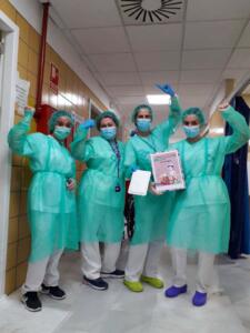 Imagen de archivo de personal del Hospital Comarcal de Melilla