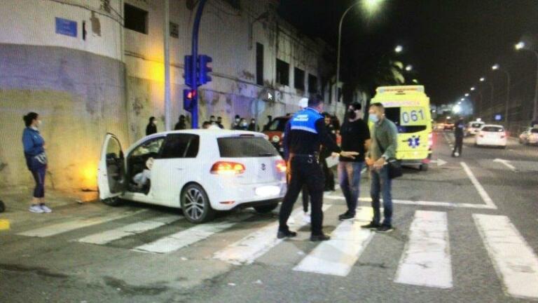 El siniestro tuvo lugar el 9 de noviembre cuando dos vehículos colisionaron en la confluencia de las calles Luis de Ostáriz y Hospital Militar