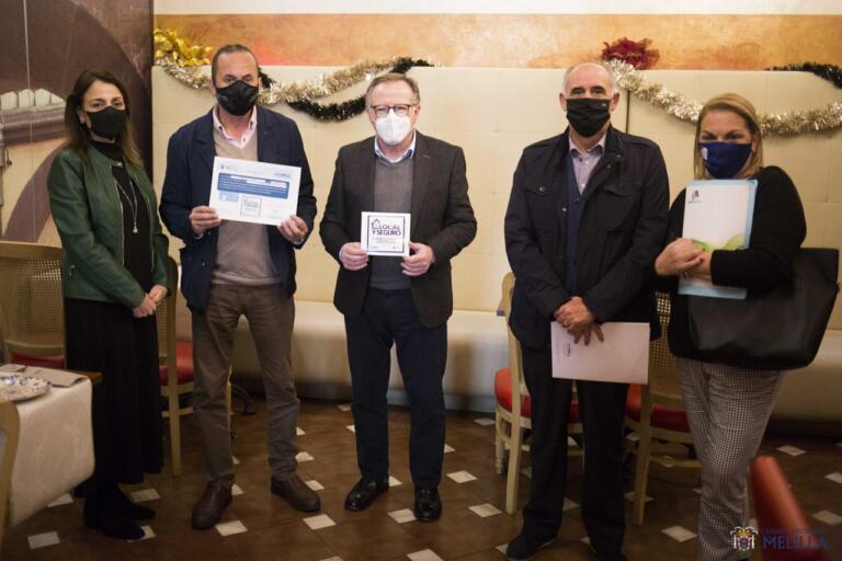 El Restaurante La Traviata recibió el Sello Local y Seguro frente al Covid (FOTO CAM)