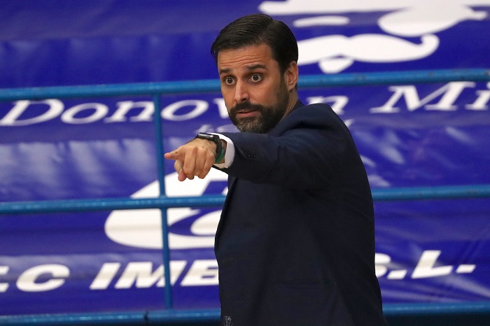 Alejandro Alcoba, entrenador del Melilla Sport Capital Baloncesto
