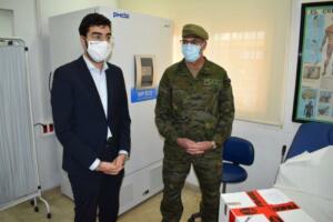 Congelador instalado en Salud Pública (Foto CAM)