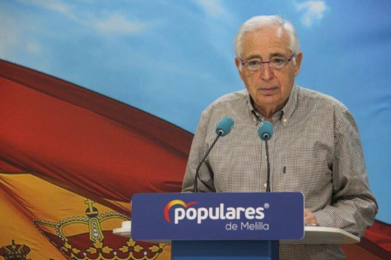 El presidente regional del PP, Juan José Imbroda