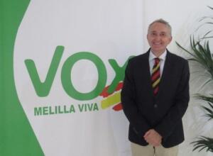 José Miguel Tasente, presidente de Vox en Melilla