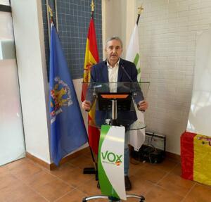 José Miguel Tasende, líder de Vox en Melilla