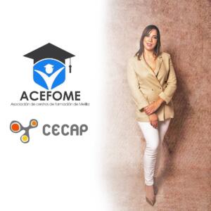 Nora Adaif, presidenta de ACEFOME y CECAP