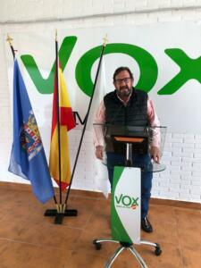 Rafael Ginel, vicepresidente de Vox Melilla