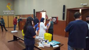 Enfermeras en la campaña anticovid en Melilla