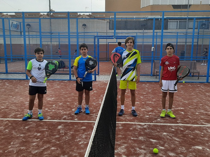 Imagen del Campeonato de Menores de la Federación Melillense, celebrado el pasado sábado en el Centro de Pádel de la Ciudad Autónoma