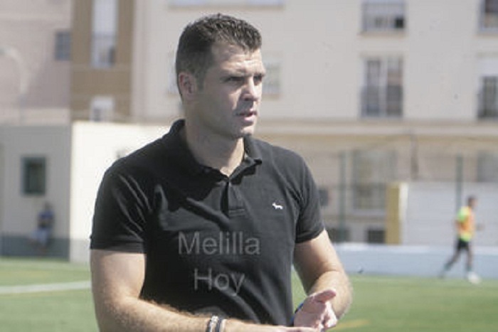 Nacho Aznar, entrenador del CD Melilla