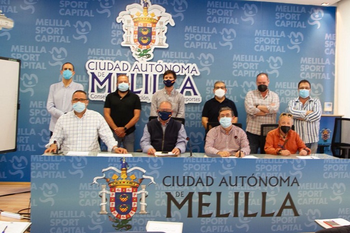 Actual directiva de la Asociación de la Prensa Deportiva de Melilla