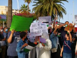 Concentración en Melilla a favor del Pueblo Palestino