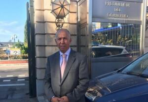 Ahmed Moh Jimmy, presidente de la asociación Comunidad Musulmana de Melilla